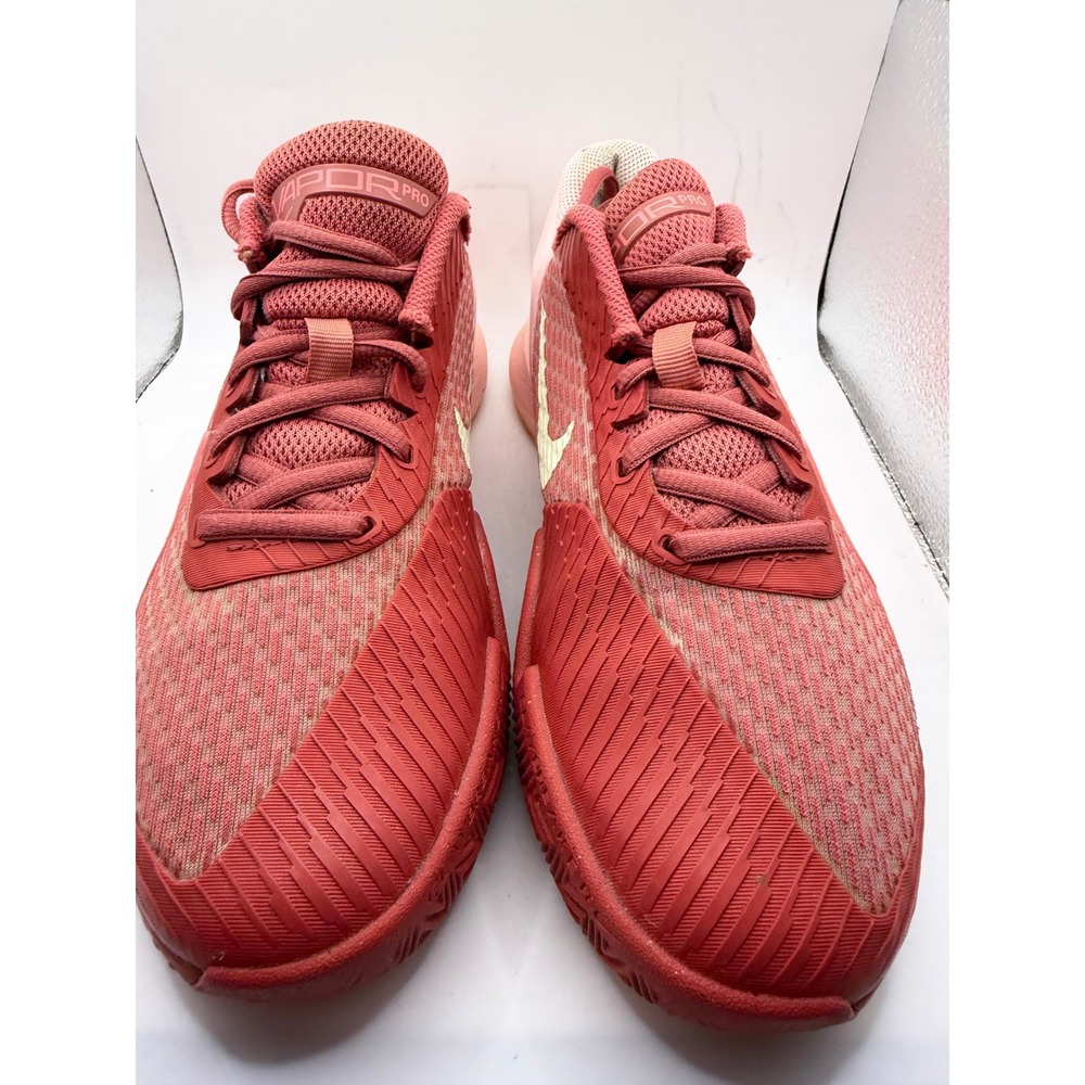 Nike Court Air Zoom Vapor Pro Pink Red Tennis Shoes DV2024-600 Womens 8